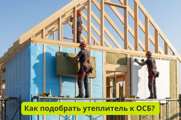 Как подобрать утеплитель к ОСБ фото